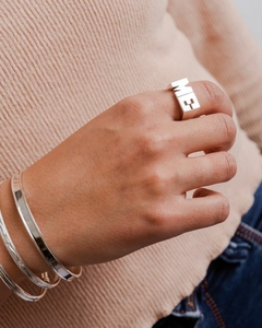 ANILLO DOBLE INICIAL - comprar online