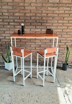 COMBO: BARRA INDUSTRIAL + 2 BANQUETAS... 20% OFF TRANSFERENCIA - comprar online