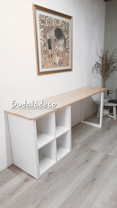 ESCRITORIO NORDICO BELLA CON MODULO.. 20 % OFF TRANSFERENCIA - comprar online