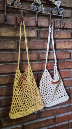 BOLSO HILO TEJIDO ECOFRIENDLY............20%OFF TRANSFERENCIA - Budaladeco