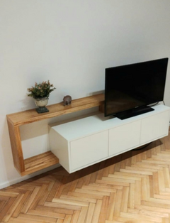 RACK TV LUCA NORDICO PARAISO... 20% OFF TRANSFERENCIA - comprar online