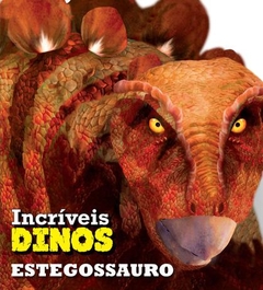 Estegossauro incriveis dinos -cartonado