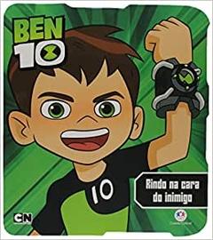 Ben 10 rindo na cara do inimigo - cartonado