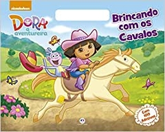 Dora, a Aventureira - Brincando com os cavalos - maleta