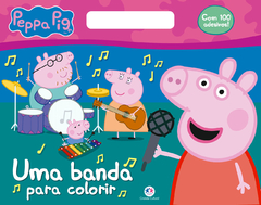 Peppa Pig - Uma banda para colorir - maleta