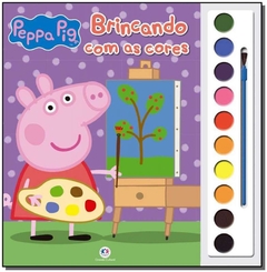 Peppa pig - brincando com as cores - aquarela