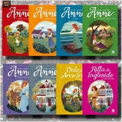 8 livros coleção Anne de Green Gables