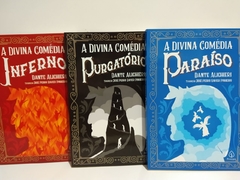 Coleção a divina comédia com 3 livros