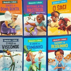 Coleção 6 livros Monteiro Lobato