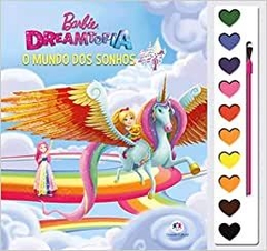 Barbie dreamtopia - o mundo dos sonhos - aquarela