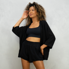 Kimono Trindade preto - loja online