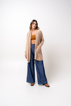 Cardigan Joinville Caramelo