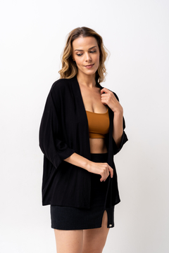 Kimono Trindade preto - comprar online