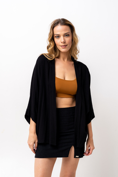 Kimono Trindade preto