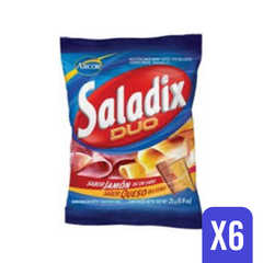 SALADIX DUO JAM./QUE. (6 unidades)