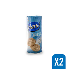 MANA CON LECHE 145G (2 unidades)