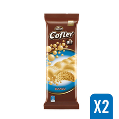 CHOCOLATE BLANCO COFLER AIR 55g (2 unidades)