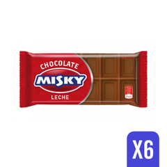 MISKY LECHE 25g (6 unidades)