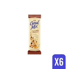 CEREAL MIX CHOCOLATE Y ALMENDRAS 23g(6 unidades)