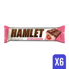 CHOCOLATE FRUTILLA HAMLET 45g (6 unidades)