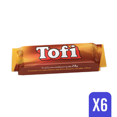 TOFI LECHE 28G (6 unidades)