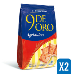 9 DE ORO AGRIDULCES 2 UNIDADES