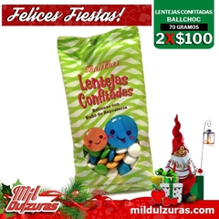 CONFITES DE CHOCOLATE BALLCHOC 100G 2 UNIDADES