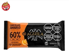 CHOCOLATE AGUILA 60% CACAO CON NARANJA