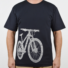 Camiseta Bike Grafismo Preta