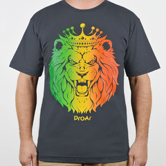 Camiseta Leão Chumbo