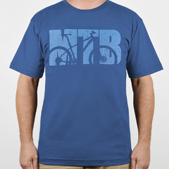 Camiseta MTB Azul Petróleo - comprar online