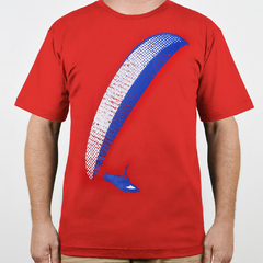 Camiseta Parapente Vermelha