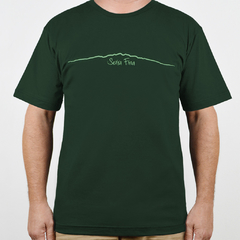 Camiseta Serra Fina Verde Musgo