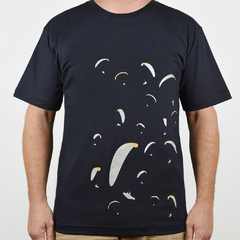 Camiseta Parapente Termal Preta