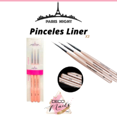 Pinceles Liner Paris Night - comprar online