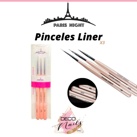 Pincel para Acrilico Sintetico Paris Night - DecoNails