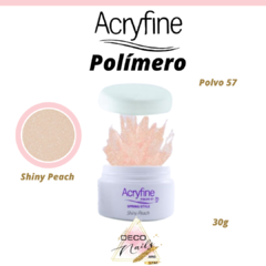Polímero Shiny PEACH Acryfine 30Gr