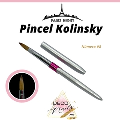 Pincel Kolinsky Paris Fucsia #8 - comprar online