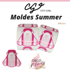 Moldes Summer City Girl 100unid - comprar online