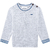 Casaco Bebê Menino Tricot Mescla White Milon - comprar online