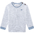 Casaco Infantil Menino Tricot Mescla White (tam 4-8) Milon - comprar online