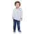 Casaco Infantil Menino Tricot Mescla White (tam 4-8) Milon