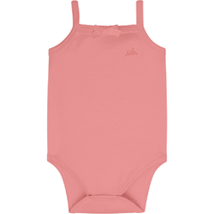 Body Ribana Estilo Regata Menina P/GG Rosa Cashmere Milon