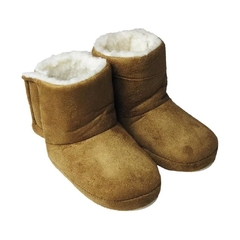 Pantufa Infantil Laço Polar Kids Bege