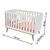 Berço Ludmila Branco/Betula Carolina Baby - comprar online