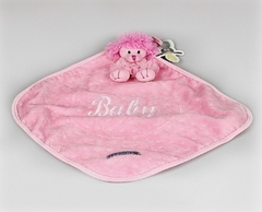 Naninha blanket cetim Lili rosa Zip Toys