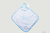 Naninha blanket cetim listrados Baby azul bebe Zip Toys