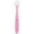 Colher de Silicone Baby Rosa +6m Buba