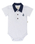 Conjunto Body/Short Menino Oxford Chic P/EG Branco Anjos Baby - Variedade para Gestante e Bebê | Qualidade | A Pílula Falhou