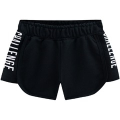 Shorts Para Menina 10/12 Preto Kyly